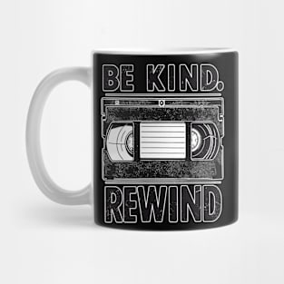 Be kind Rewind, Retro Design Mug